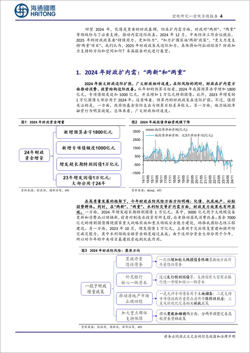 《2025年宏观展望之一：积极财政，发力哪些方向？-241218-海通国际-17页》 - 第4页预览图