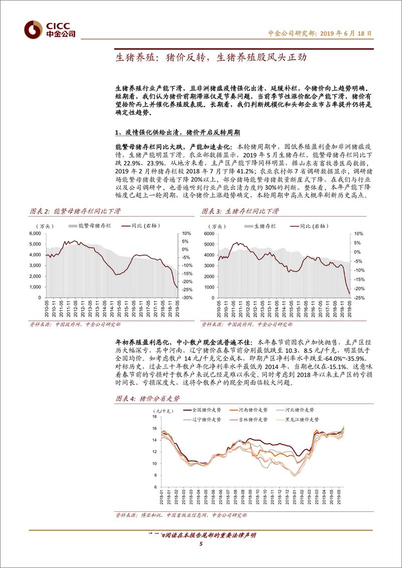 《农业2019下半年展望与投资策略：周期向上仍在途-20190618-中金公司-27页》 - 第6页预览图