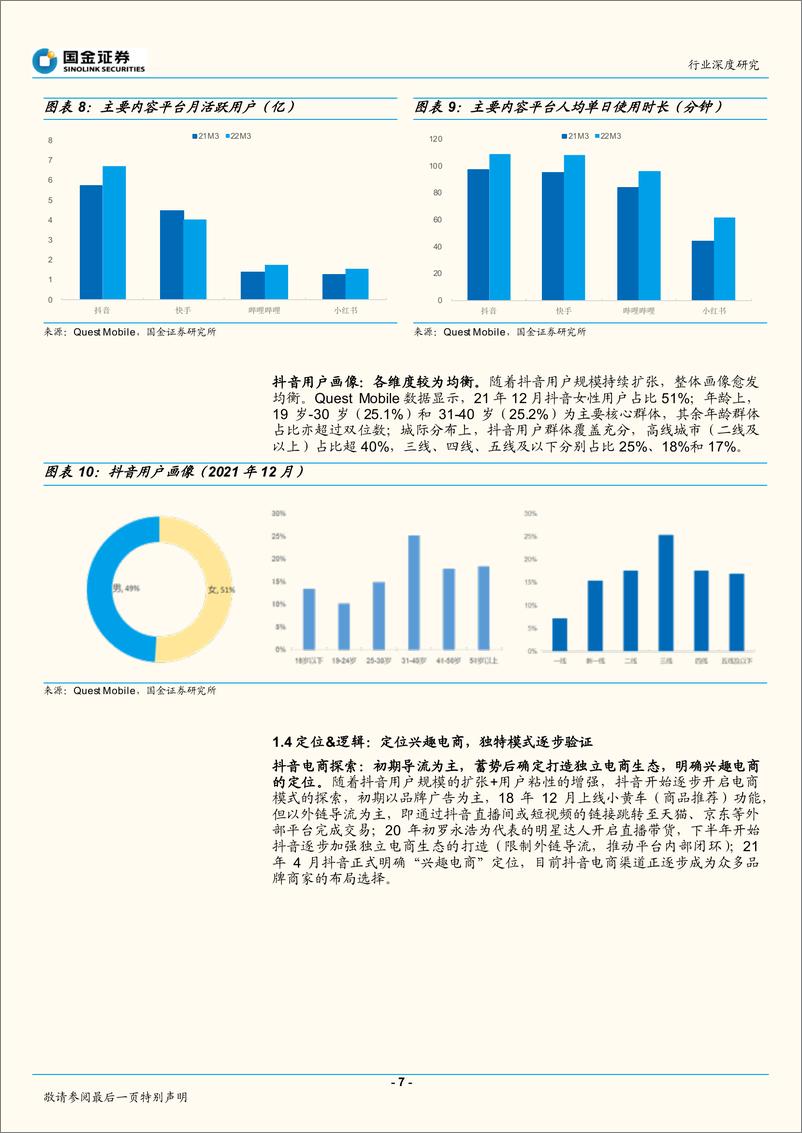 《家电行业从流量到品牌系列专题（2）：从抖音看家电品牌兴趣电商新红利-20220530-国金证券-24页》 - 第8页预览图