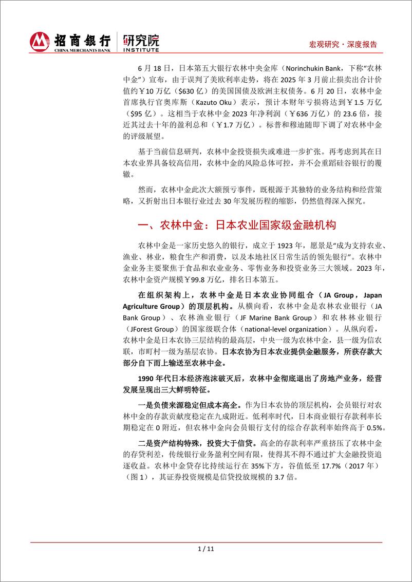 《“出海”浮沉三十年：日本农林中金银行大额预亏探究-240717-招商银行-15页》 - 第4页预览图