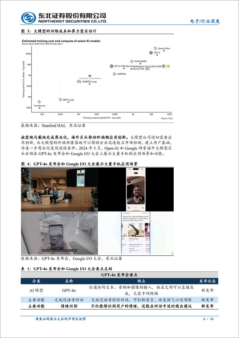 《电子行业AI手机深度报告：端侧AI创新拐点已至，看好苹果链景气上行-240807-东北证券-34页》 - 第6页预览图