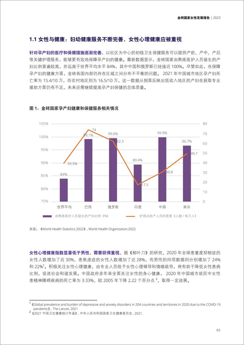 《2023金砖国家女性发展报告-24页》 - 第6页预览图