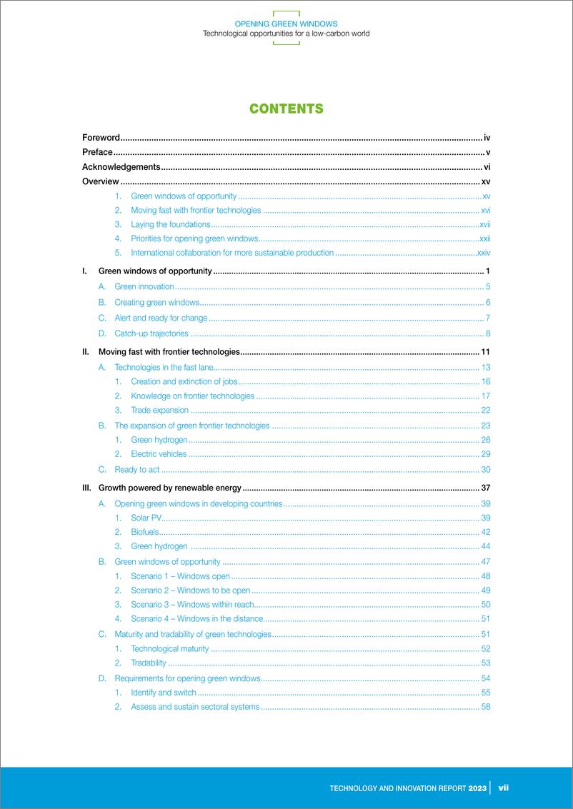 《UNCTAD联合国贸易和发展会议_2023年技术与创新报告-打开绿色之窗_低碳世界的技术机遇_英文版》 - 第7页预览图