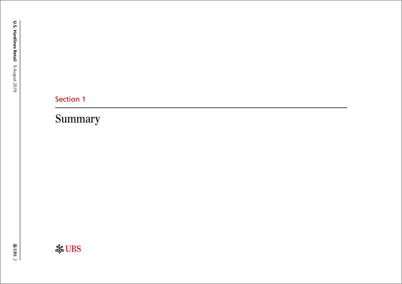 《瑞银-美股-零售行业-美国硬线零售：杂货店竞争趋势如何？-2019.8.9-52页》 - 第3页预览图