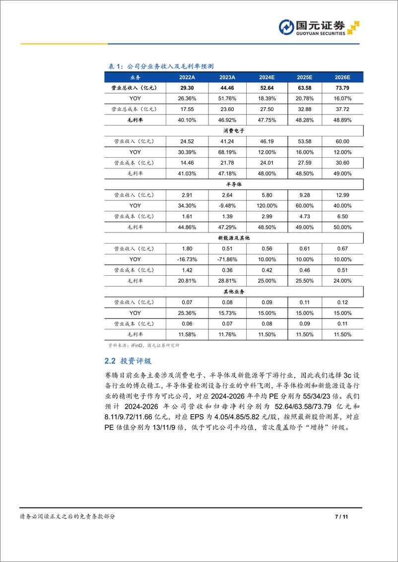 《赛腾股份(603283)公司首次覆盖报告：深耕3c设备二十余年，布局半导体新能源-240923-国元证券-11页》 - 第7页预览图