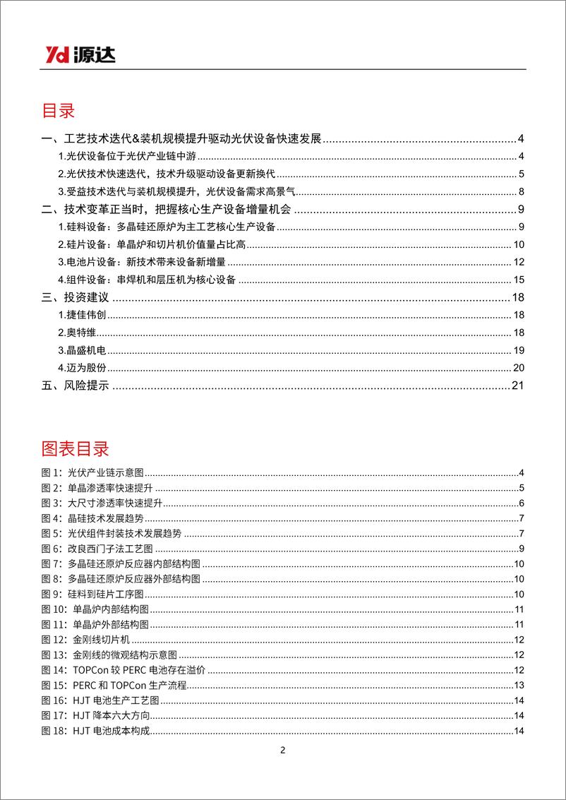 《光伏设备专题研究：技术变革正当时，光伏设备前景可期》 - 第2页预览图