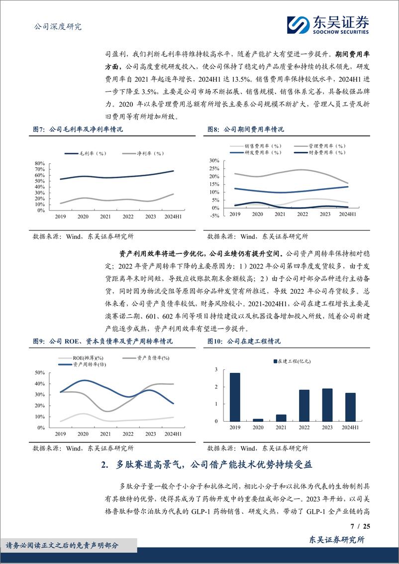 《诺泰生物(688076)深度布局多肽领域，借GLP-1浪潮迎来收获期-240905-东吴证券-25页》 - 第7页预览图