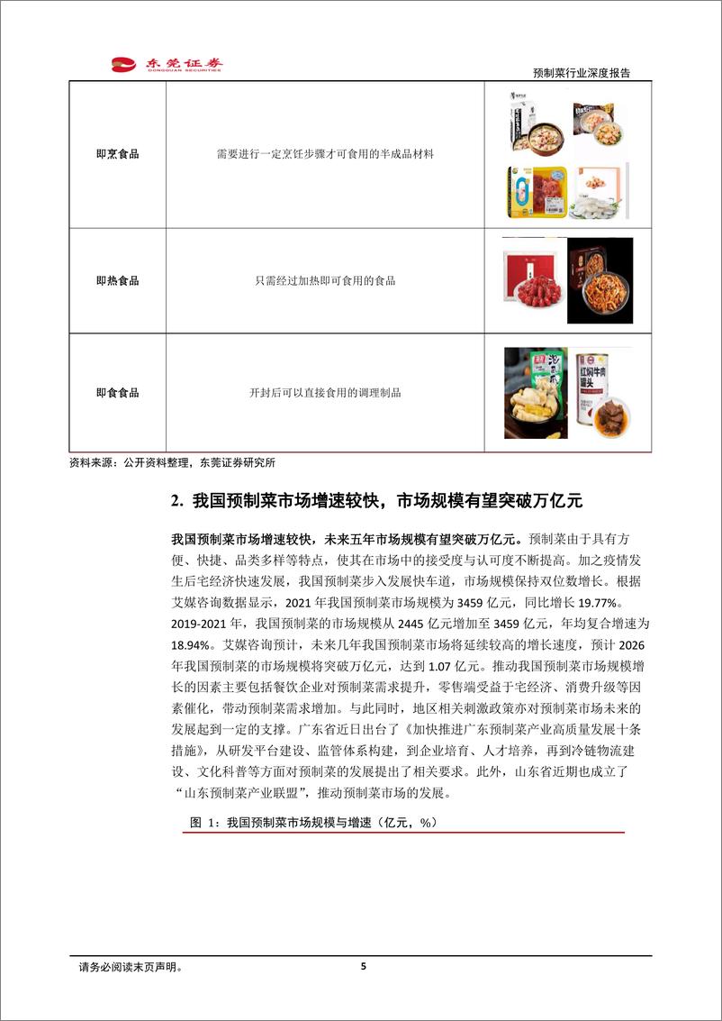 《2022预制菜行业深度报告：BC端齐发力，聚焦消费新蓝海》 - 第5页预览图