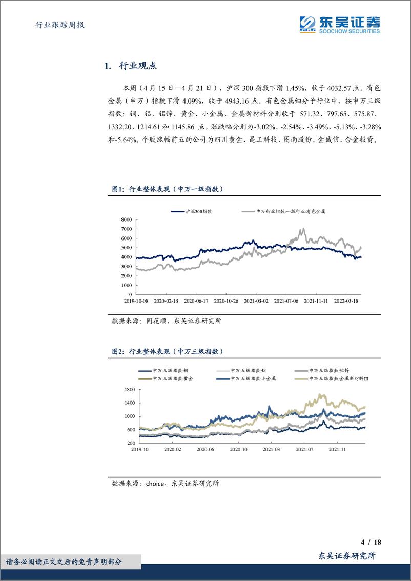 《20230423-有色金属-有色金属行业跟踪周报：继续关注电解铝盈利回升和钼价回涨-东吴证券》 - 第4页预览图