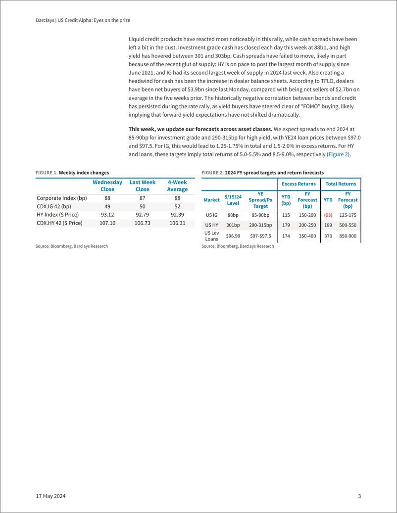 《Barclays_US_Credit_Alpha_Eyes_on_the_prize》 - 第3页预览图