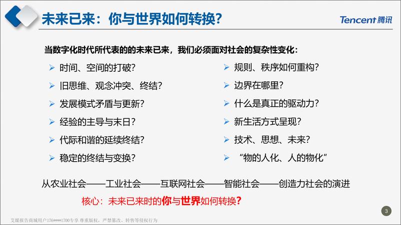 《2018广东互联网大会演讲PPT%7C新时代的数字助手%7C腾讯》 - 第3页预览图