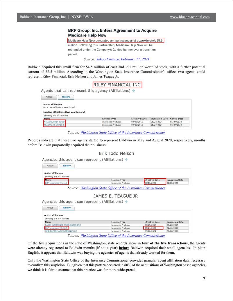 《Blue Orca-做空Baldwin保险集团（英）-2024-27页》 - 第7页预览图