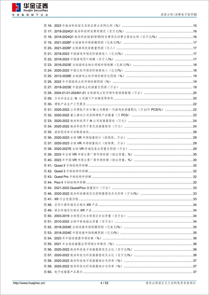 《致尚科技(301486)游戏零部件为主体，XR／光通讯两翼共促发展-240618-华金证券-52页》 - 第4页预览图