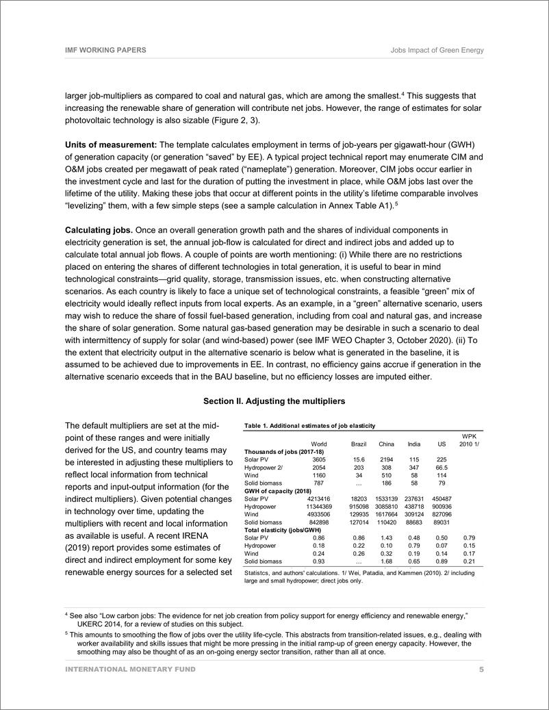 《IMF-绿色能源对就业的影响（英）-2022.5-17页》 - 第6页预览图