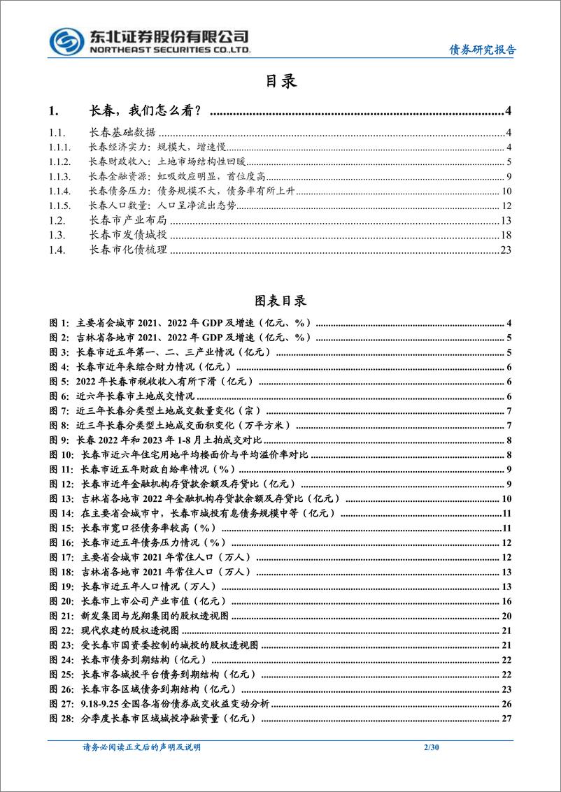 《信用策略城投债专题报告：长春，我们怎么看？-20231030-东北证券-30页》 - 第3页预览图