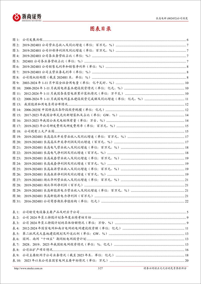 《长高电新(002452)深度报告：高压隔离开关龙头，GIS及配网设备有望持续贡献增量-241231-浙商证券-27页》 - 第3页预览图