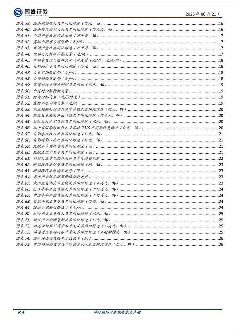 《景气趋势跟踪：中观景气透露出哪些细分线索？-20230821-国盛证券-27页》 - 第5页预览图