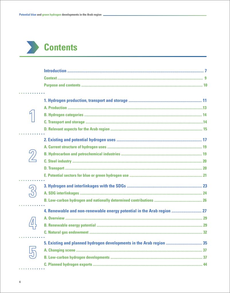 《联合国西亚经济社会委员会-阿拉伯地区蓝色和绿色氢气的潜在发展（英）-2022.5-74页》 - 第7页预览图