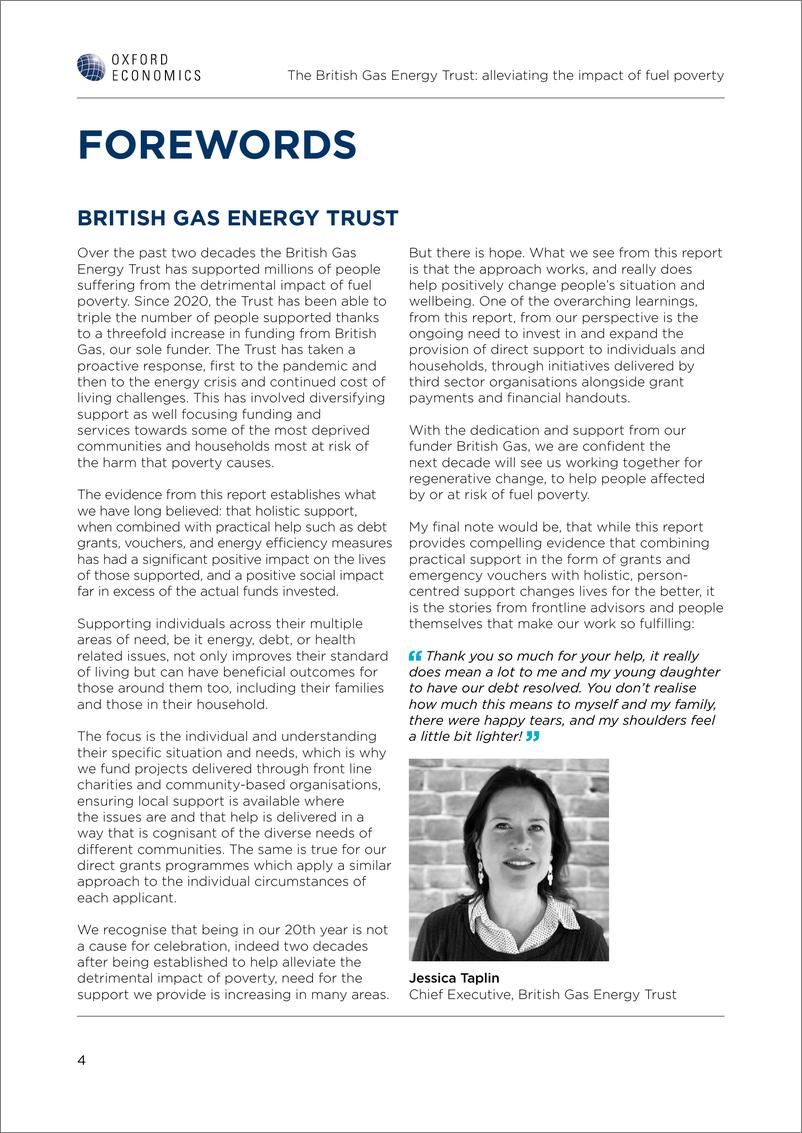 《牛津经济研究院-英国天然气能源信托基金会：减轻燃料匮乏的影响（英）-2024.5-48页》 - 第4页预览图
