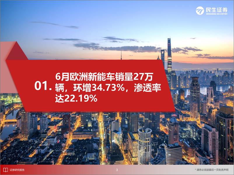 《电力设备新能源行业EV观察系列167：6月欧洲新能车市场同比下降，单月渗透率环比略微提升-240723-民生证券-25页》 - 第4页预览图