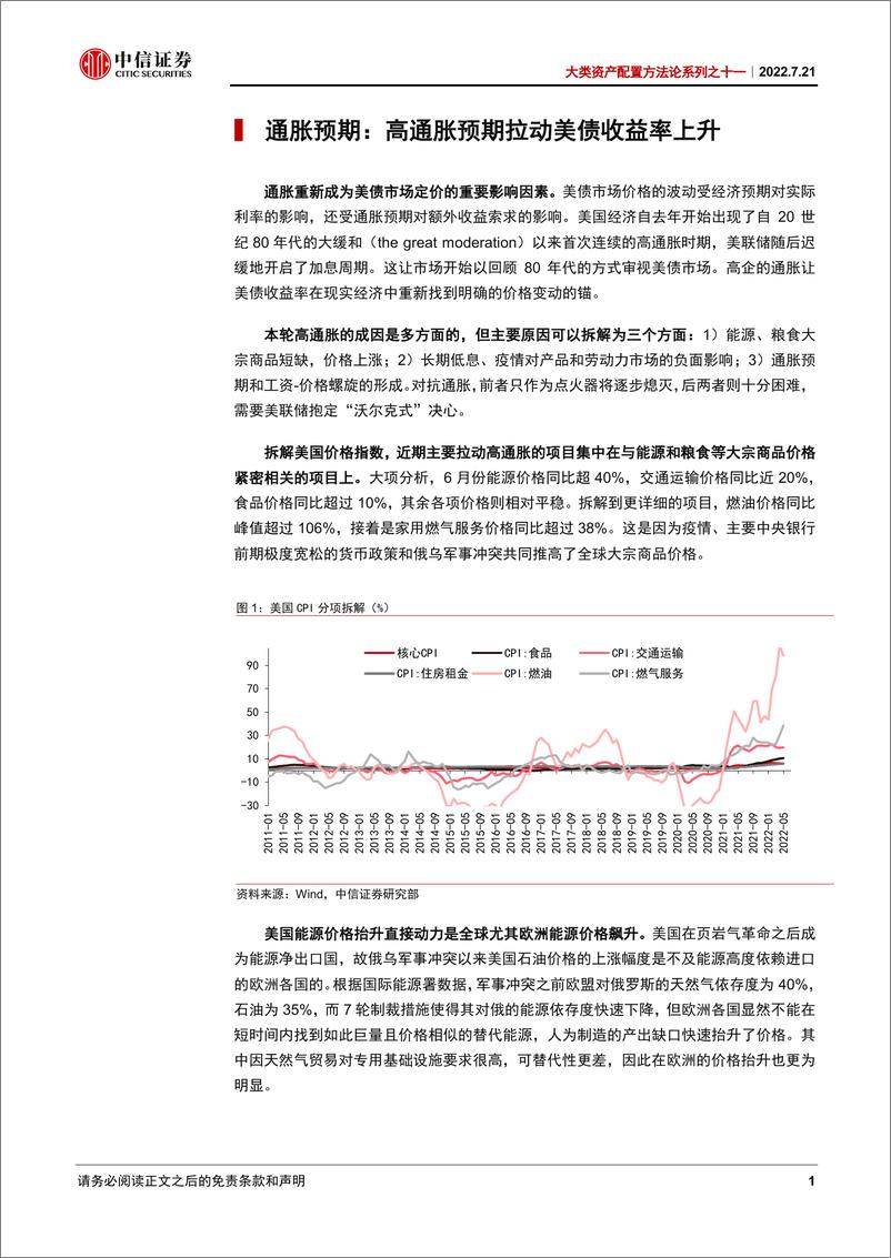 《大类资产配置方法论系列之十一：美债利率见顶的宏观条件-20220721-中信证券-24页》 - 第4页预览图