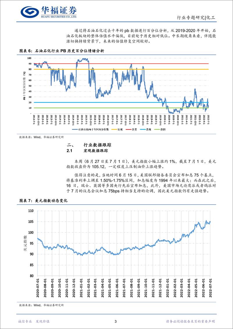 《化工行业：油价高位震荡，关注上游油气及中游新材料领域-20220703-华福证券-18页》 - 第7页预览图