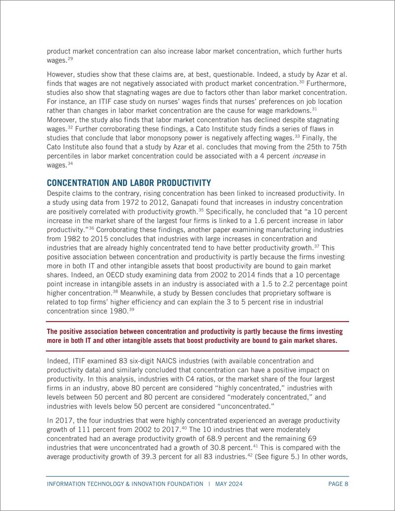 《ITIF_2024年企业集中有利于生产力和工资报告_英文版_》 - 第8页预览图