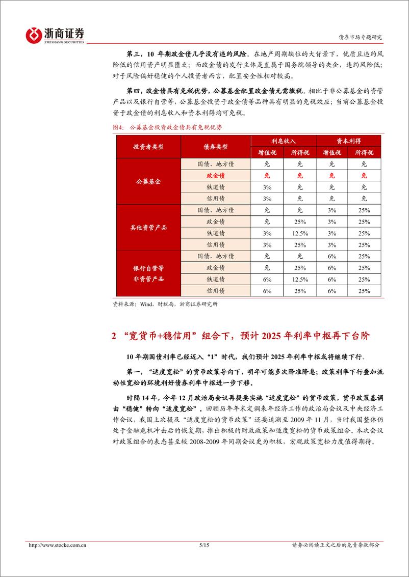 《推荐关注政金债券ETF投资机会：如何看待2025年政金债投资机会？-241218-浙商证券-15页》 - 第5页预览图