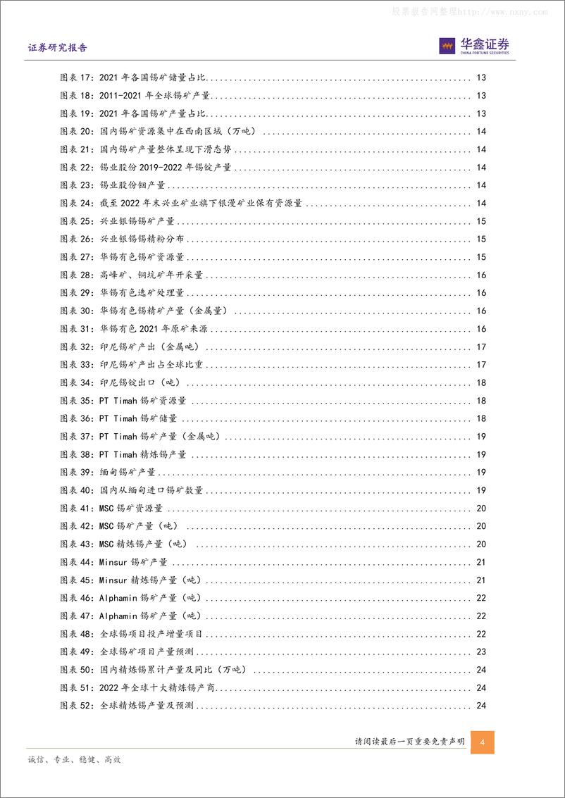 《华鑫证券-锡业股份(000960)公司深度报告：锡需求景气度有望回升，行业龙头将闪耀-230625》 - 第4页预览图