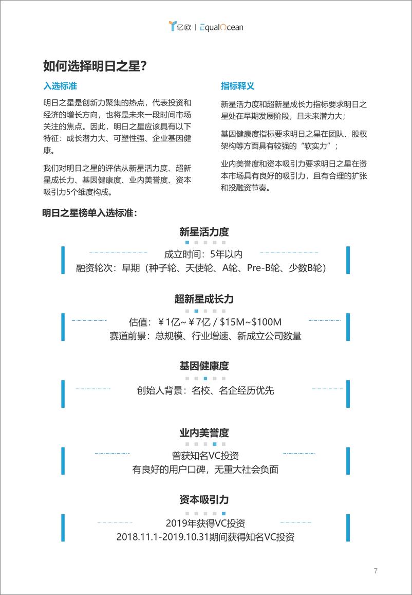 《2019全球明日之星100及中国明日之星100研究报告》 - 第7页预览图