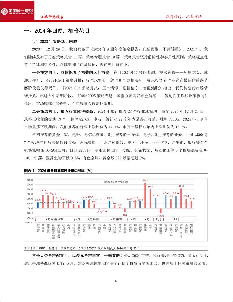 《2025年A股年度策略报告：柳暗花明，行则将至-241230-金圆统一证券-38页》 - 第4页预览图