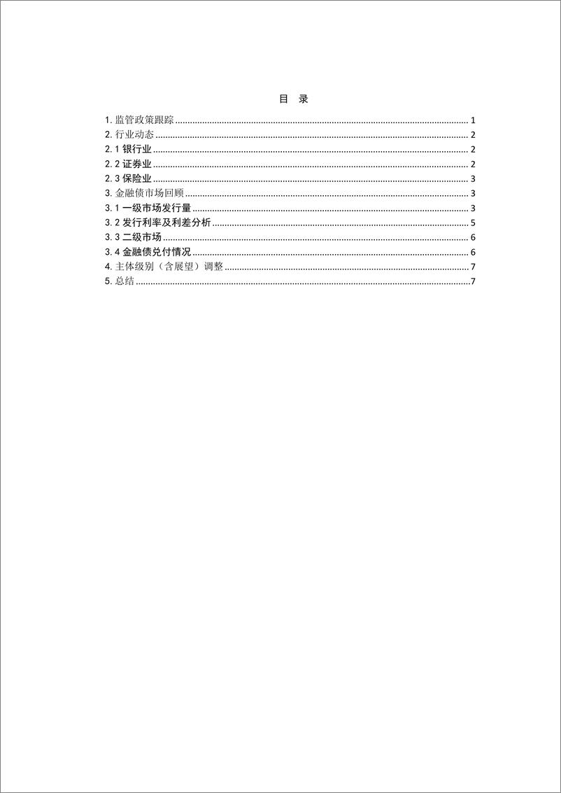 《2024年1月金融债月报-10页》 - 第2页预览图