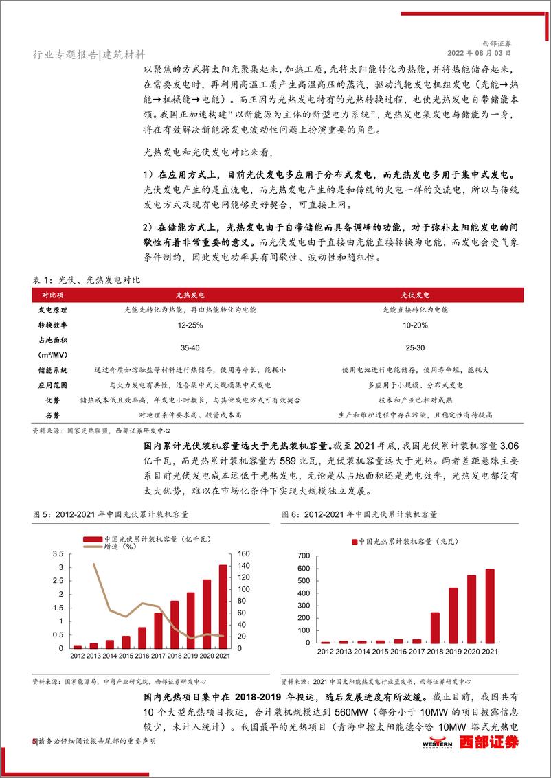 《光热发电行业专题报告：“光”彩夺目，炙手可“热”-20220803-西部证券-20页》 - 第6页预览图