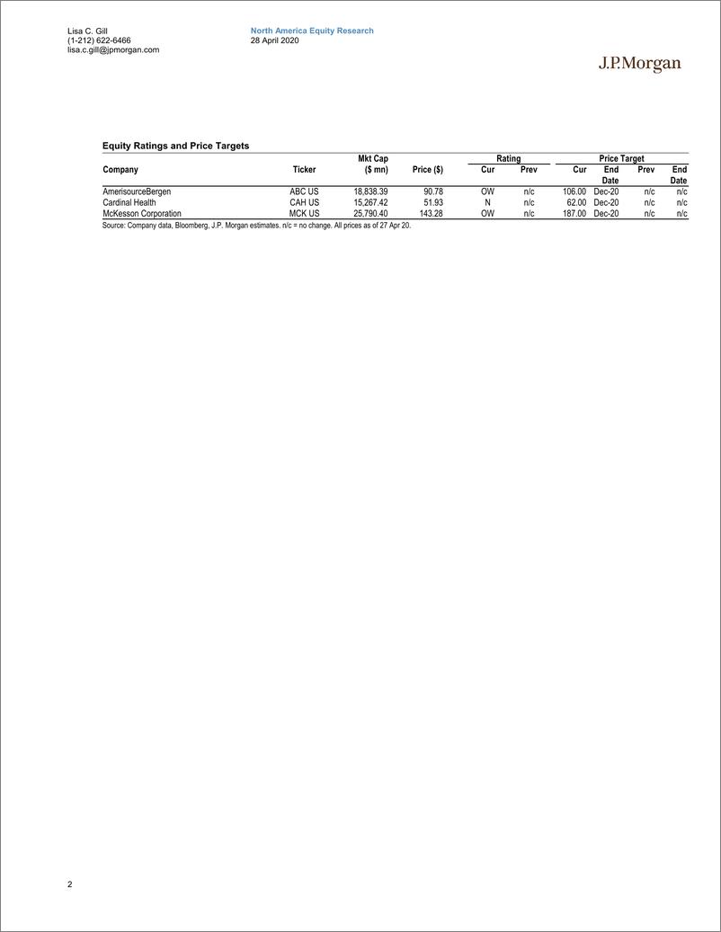 《J.P. 摩根-美股-医疗科技行业-美国制药业：关于COVID-19对企业影响的思考-2020.4.28-31页》 - 第3页预览图