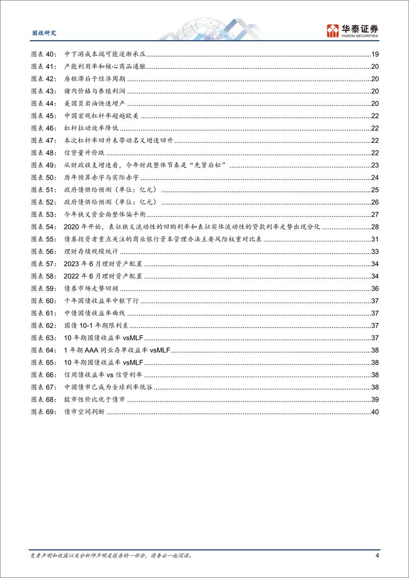 《固收年度策略：经济换挡、政策谋新，利率下行中继-20231105-华泰证券-45页》 - 第5页预览图