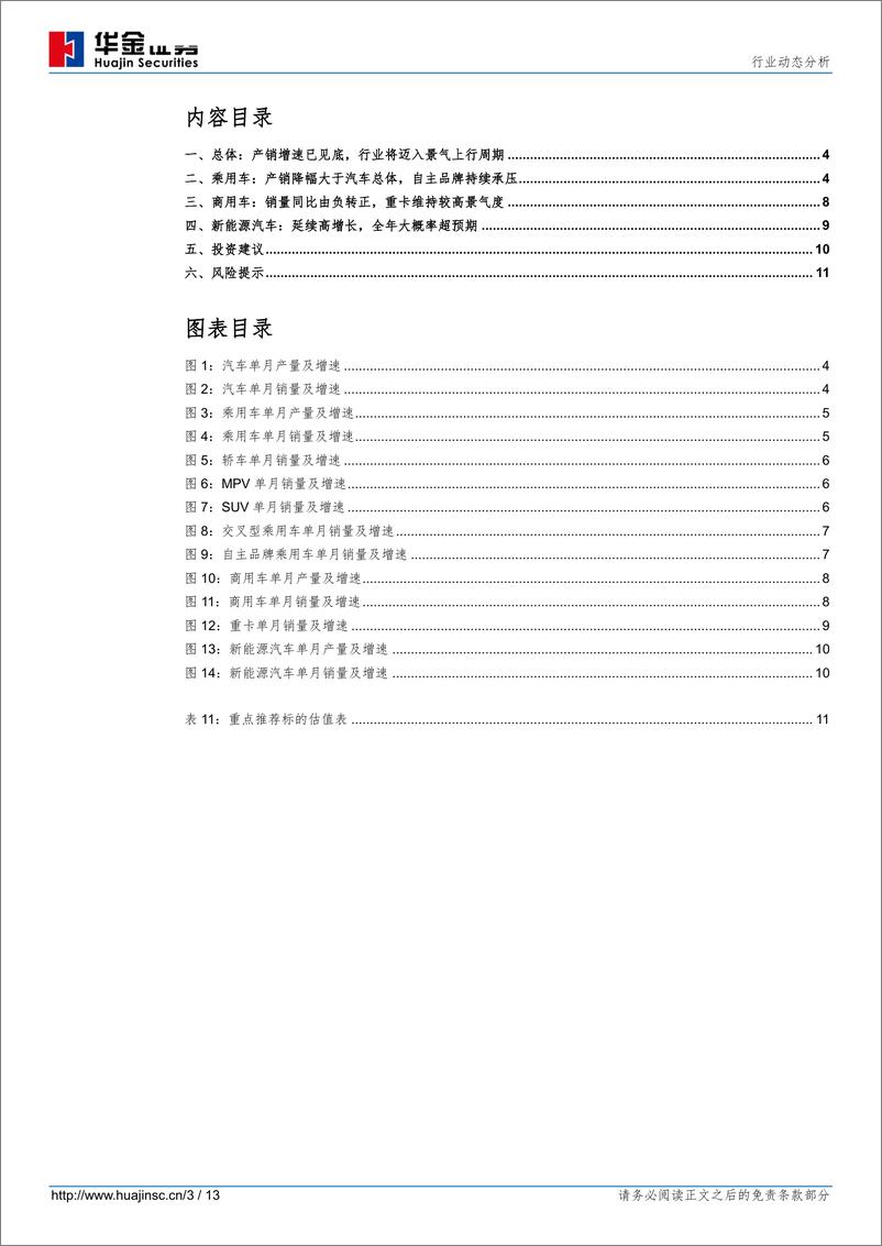 《汽车行业2月汽车产销量分析：增速已见底，行业将迈入景气上行周期-20190311-华金证券-13页》 - 第4页预览图