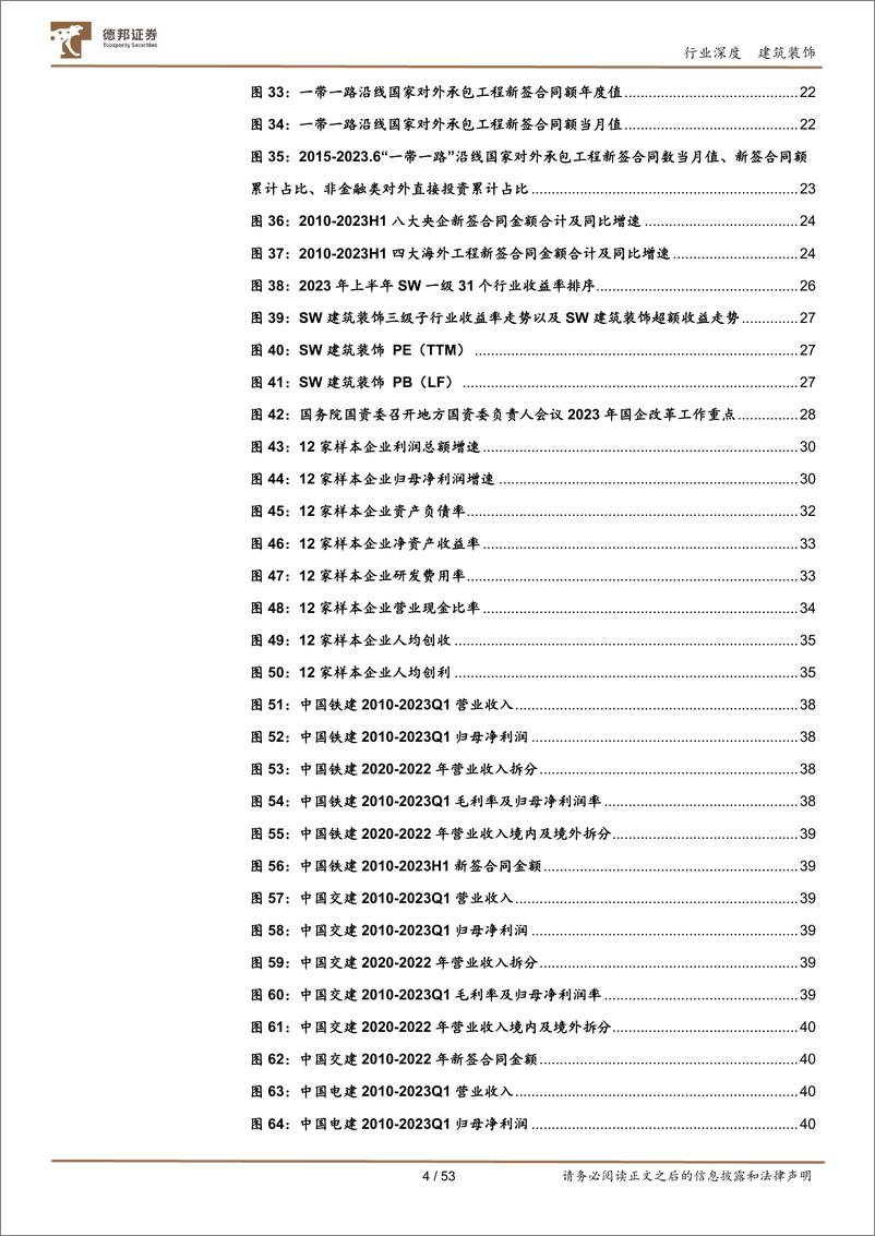 《建筑装饰行业深度：国企改革全面深化，建筑央企价值重塑-20230823-德邦证券-53页》 - 第5页预览图