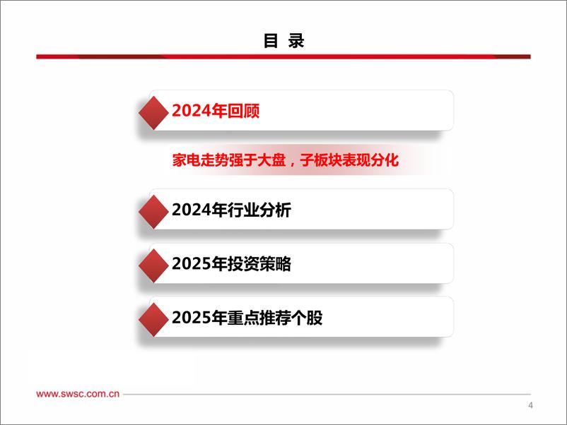 《家电行业2025年投资策略：政策支撑内销增长，关注外销新兴市场-250106-西南证券-42页》 - 第5页预览图