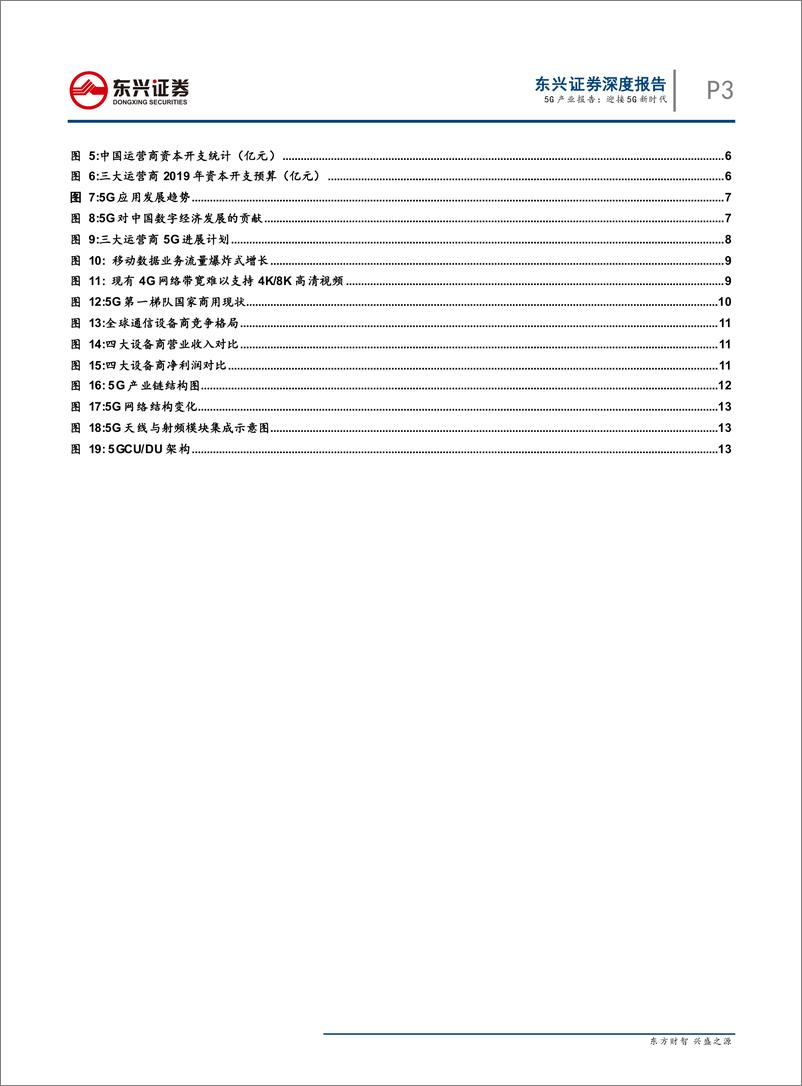 《通信行业：5G产业报告，迎接5G新时代-20190522-东兴证券-18页》 - 第4页预览图