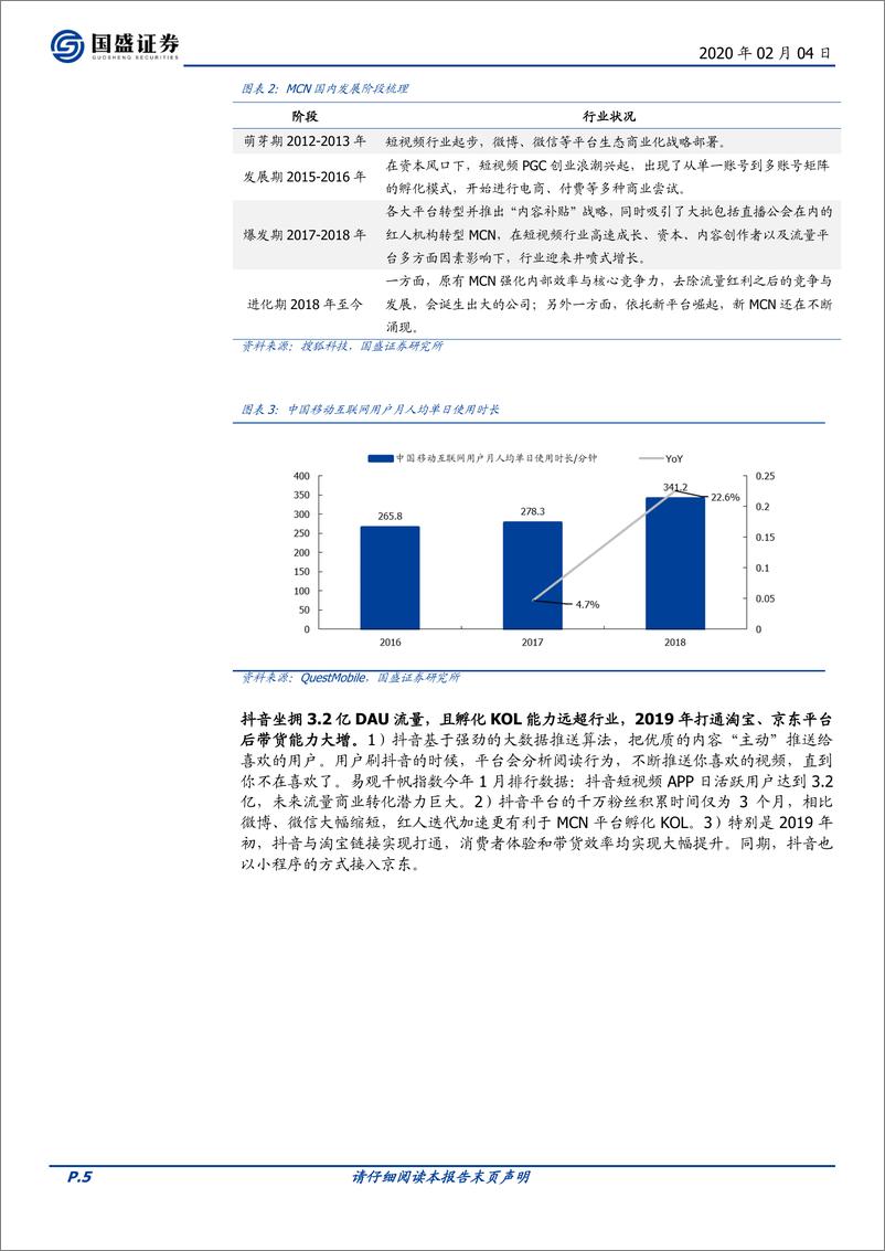 《短视频、监管及疫情三重叠加，MCN产业或进入爆发点-20200204-国盛证券-21页》 - 第6页预览图