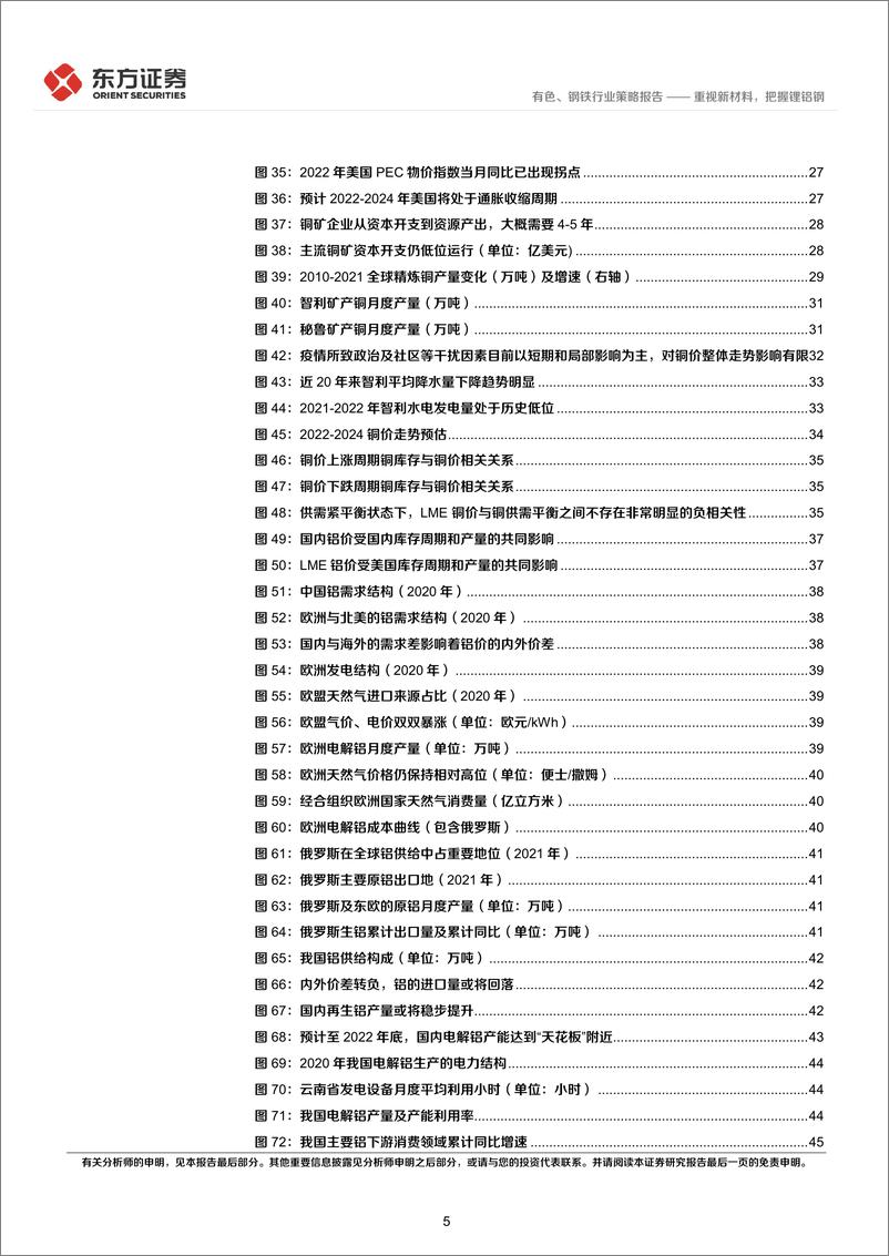 《有色钢铁行业2022年中期策略：重视新材料，把握锂铝钢-20220616-东方证券-58页》 - 第6页预览图