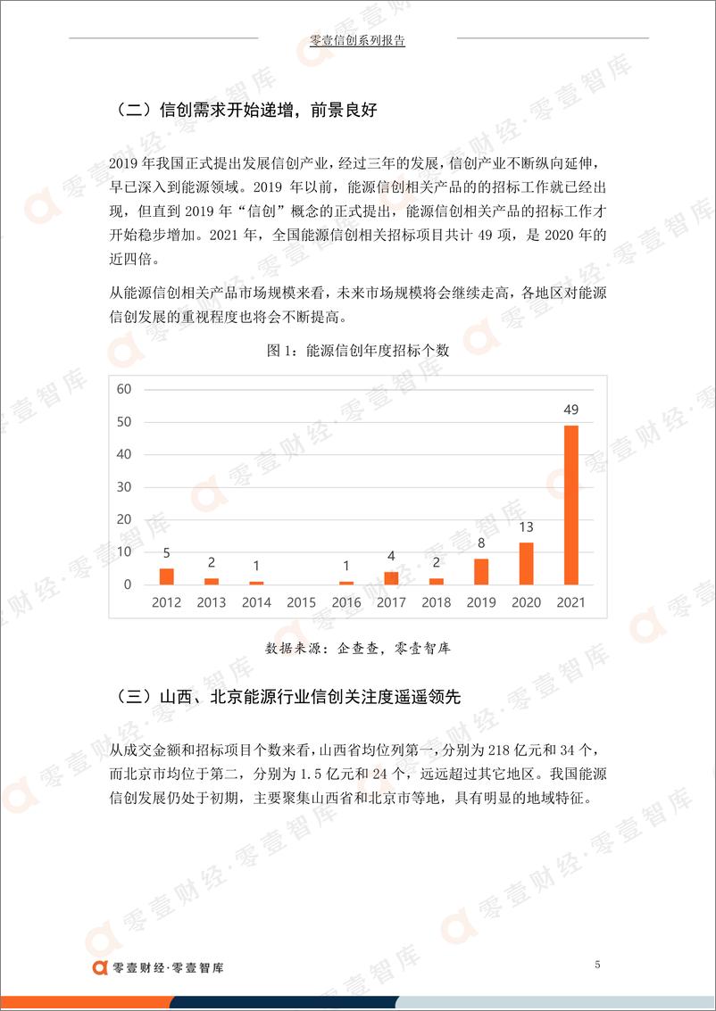 《中国能源行业信创建设偏好报告(2021)-零壹智库-20220512-14页》 - 第8页预览图