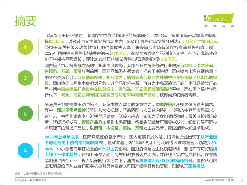 《艾瑞咨询：2022年中国眼镜行业白皮书-2022.11-66页》 - 第3页预览图