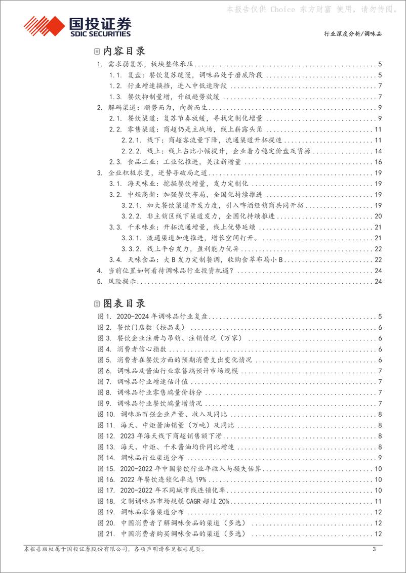 《国投证券-调味品行业深度分析：渠道专题：因势而变，蓄势谋新》 - 第3页预览图