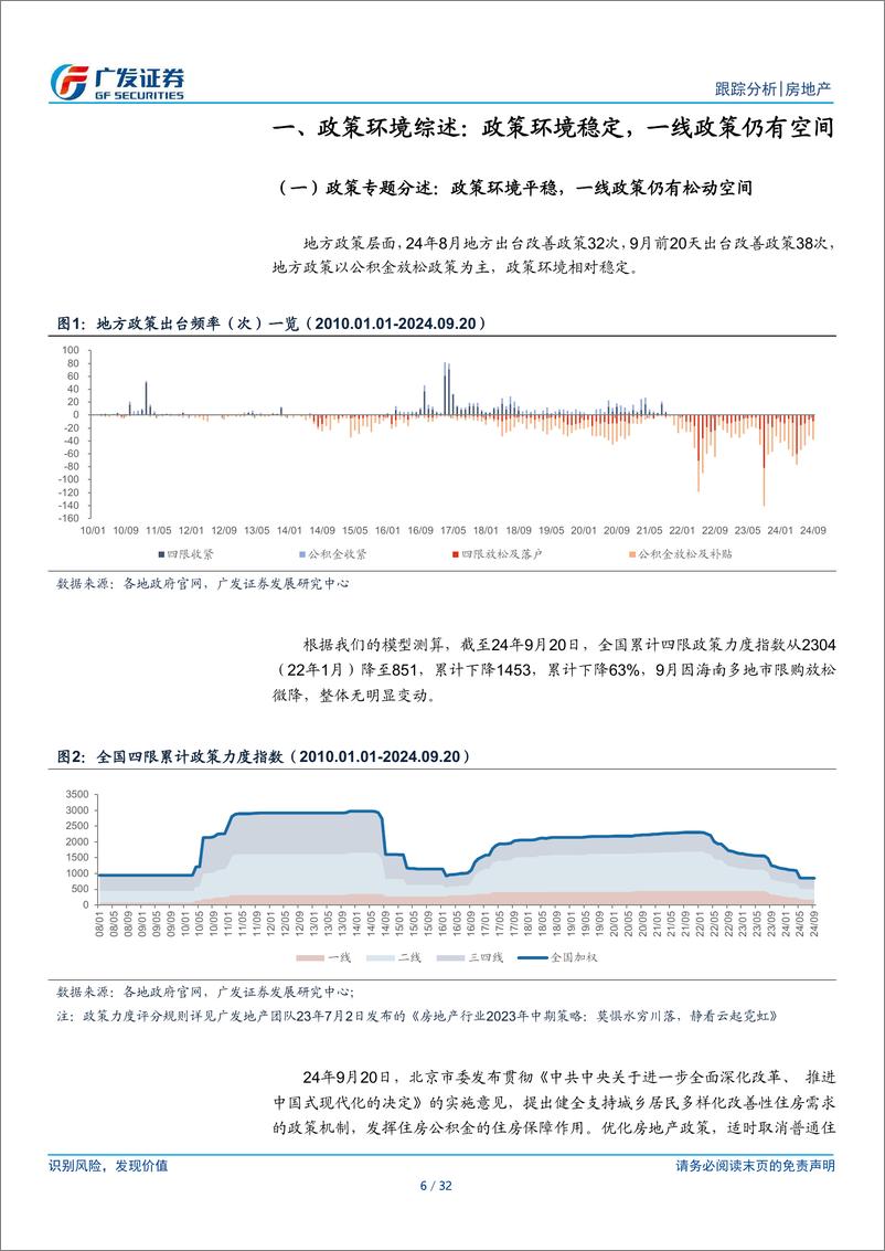 《房地产行业24年8月行业月报：量缩持续传导价跌，政策仍待升级-240923-广发证券-32页》 - 第6页预览图