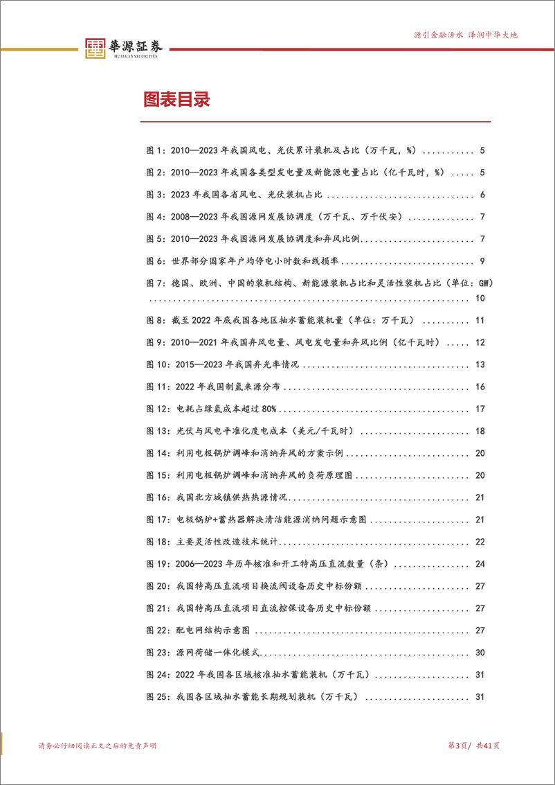 《公用事业行业新能源消纳系列报告之一：新能源高速增长加大消纳压力，关注消纳产业链机会-240616-华源证券-41页》 - 第3页预览图