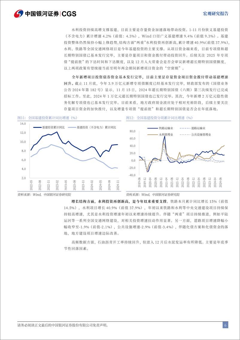 《11月经济数据：供需分化再现，仍待政策接力-241216-银河证券-13页》 - 第6页预览图