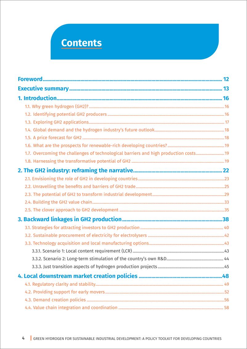 《IRENA-绿色氢气促进可持续工业发展：发展中国家的政策工具包（英）-2024.1-106页》 - 第4页预览图