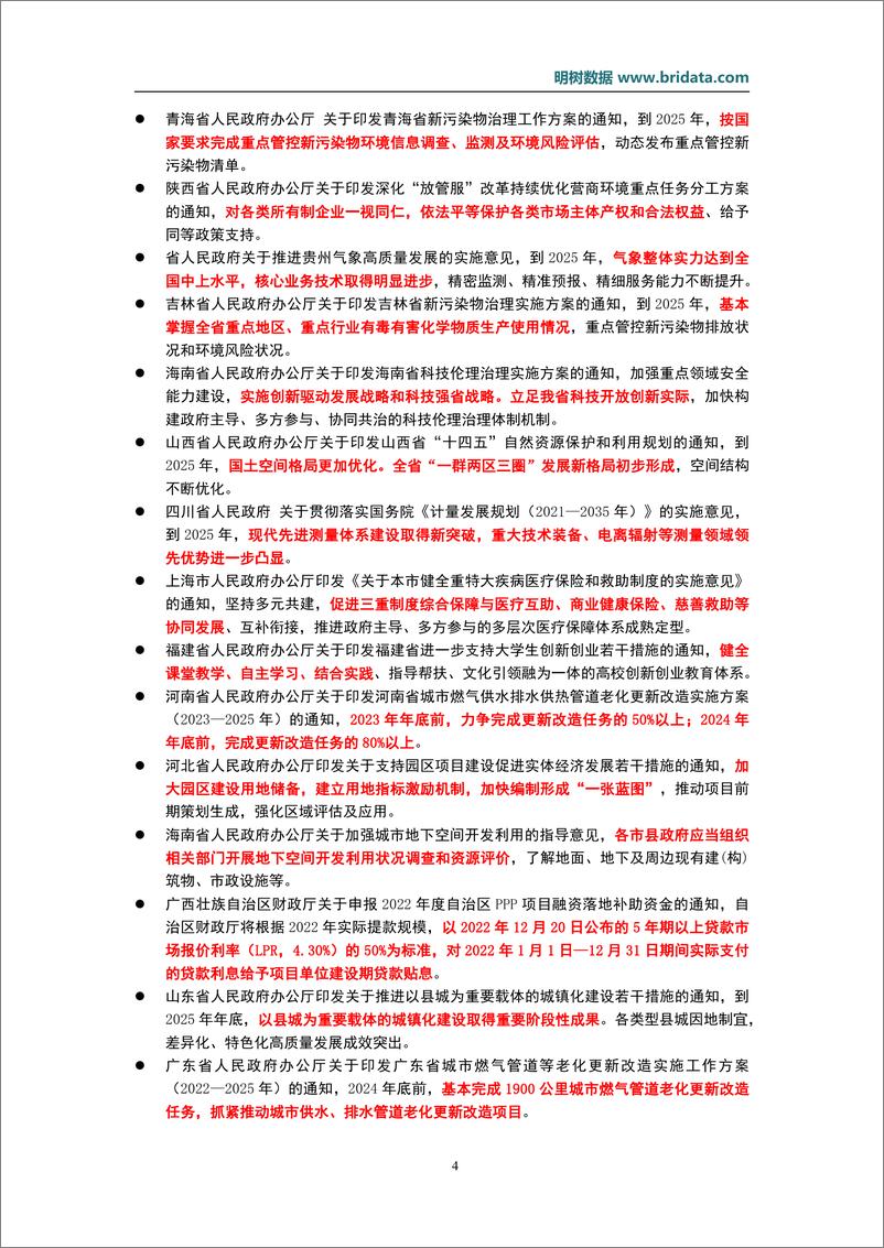 《明树数据-2023年1月基建领域政策动态预览-13页》 - 第7页预览图