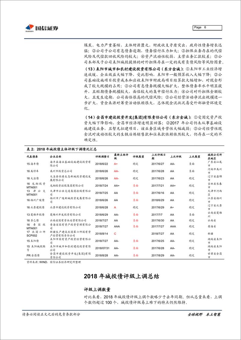 《专题报告：2018年城投债评级总结-20190129-国信证券-11页》 - 第7页预览图